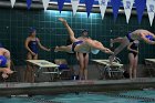 Swimming vs CGA  Wheaton College Swimming & Diving vs Coast Guard Academy. - Photo By: KEITH NORDSTROM : Wheaton, Swimming, diving